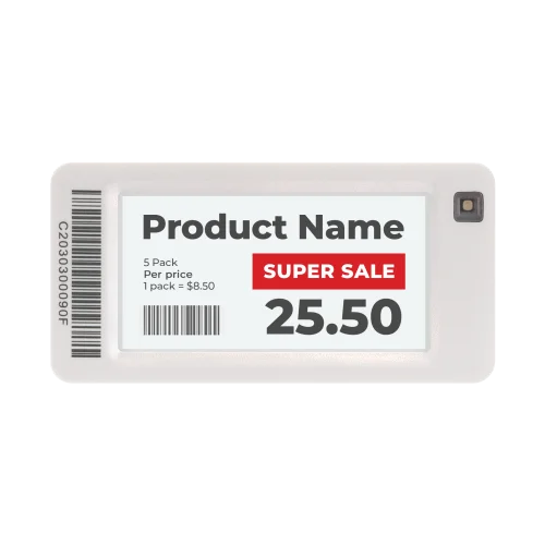 ZKDigimax - EPT - 73MM Electronic Price Tag for retail